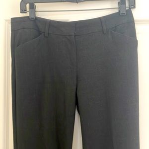 Express grey cropped trousers